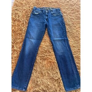 Lee Jeans Mens 34x34 Blue Extreme Motion Straight Fit Tapered Leg Stretch Denim